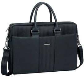Сумка для ноутбука 15.6" Rivacase Narita, Black, полиуретан/полиэстер (8135) фото