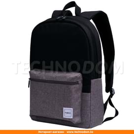 Рюкзак для ноутбука 15.6" NEO Back to School, Grey/Black, полиэстер (NEB-009GB) фото