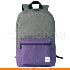 Рюкзак для ноутбука 15.6" NEO Back to School, Grey/Violet, полиэстер (NEB-009VG) фото