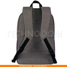 Рюкзак для ноутбука 15.6" NEO Back to School, Grey/Violet, полиэстер (NEB-009VG) фото