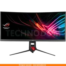 Монитор Игровой 35" Asus ROG STRIX XG35VQ 3440x1440 21:9 VA 100ГЦ (2HDMI+DP) Curved Red Gray фото