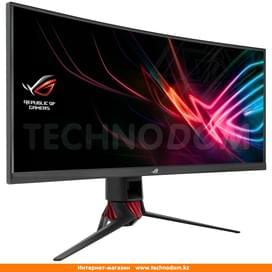 Монитор Игровой 35" Asus ROG STRIX XG35VQ 3440x1440 21:9 VA 100ГЦ (2HDMI+DP) Curved Red Gray фото