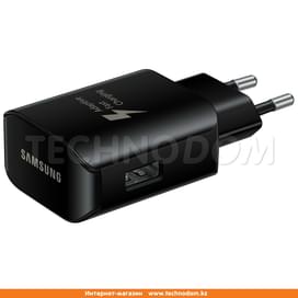 Сетевое зарядное устройство 1*USB, 2.1A + каб. Type-C, Samsung, Fast Charge, Черный (EP-TA300CBEGRU) фото