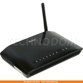 Беспроводной ADSL Модем, D-Link DSL-2640U, 4 порта + Wi-Fi, 150 Mbps (DSL-2640U/U2) фото