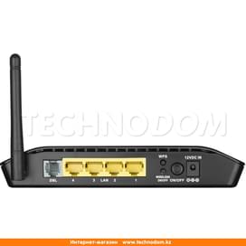 Беспроводной ADSL Модем, D-Link DSL-2640U, 4 порта + Wi-Fi, 150 Mbps (DSL-2640U/U2) фото
