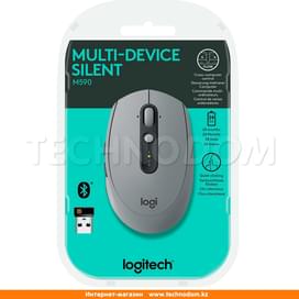 BT Logitech M590 Сымсыз тінтуірі, Mid Grey (910-005198) фото