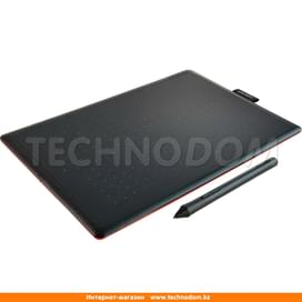 Графический планшет Wacom One Medium, Black / Red (CTL-672) фото