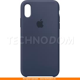 Чехол для iPhone XS Max Apple, Силикон, Midnight Blue (MRWG2ZM/A) фото