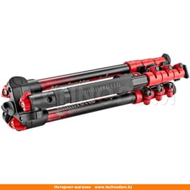 Штатив MANFROTTO BEFREE new graphics алюминиевый красный с шаровой головкой (MKBFRA4RD-BH) фото