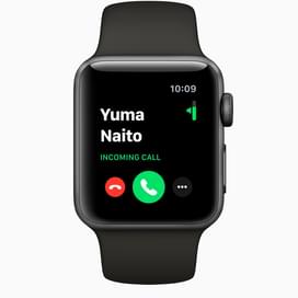 Смарт-часы Apple Watch Series 3 GPS 38mm Space Grey Aluminium Case with Black Sport Band фото