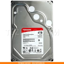 Внутренний HDD 3.5" 4TB Toshiba X300 SATA-III (HDWE140EZSTA) фото