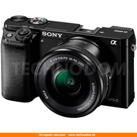 Беззеркальный фотоаппарат Sony ILC-E6000L+16-50 Black фото