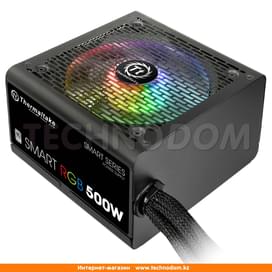 Блок питания Thermaltake Smart RGB 500W APFC 80 PLUS ATX 20+4 pin, 4+4pin (PS-SPR-0500NHSAWE-1) фото
