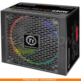 Блок питания Thermaltake Smart Pro RGB 650W APFC 80 PLUS ATX 20+4 pin, 4+4pin (PS-SPR-0650FPCBEU-R) фото