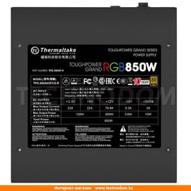 Блок питания Thermaltake Toughpower Grand RGB 850W APFC ATX 20+4pin, 4+4pin (PS-TPG-0850FPCGEU-R) фото
