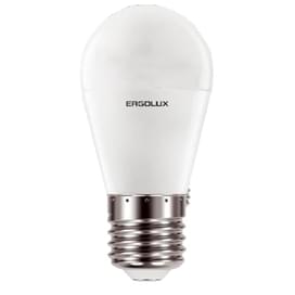Светодиодная лампа Ergolux 9W (70W) 4500K 780lm E27 ND Холодный фото