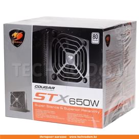 Cougar Қуаттау блогы 650W APFC 20+4 pin 4+4pin (STX650) фото