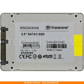 Внутренний SSD 2.5" 7мм 1TB Transcend SSD230S SATA-III TLC (TS1TSSD230S) фото