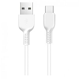 Кабель USB 2.0 - Micro USB, X20, HOCO, 1м, Белый фото