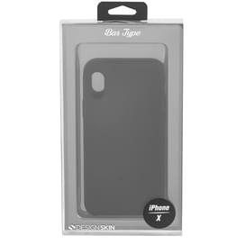 Чехол для iPhone XS/X Designskin, Силикон, Black (IPXDSST8101) фото