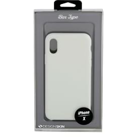 Чехол для iPhone XS/X Designskin, Силикон, Light Grey (IPXDSST8106) фото