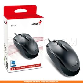 Мышка проводная USB Genius DX-120, Black фото