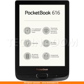 Электронная книга 6" PocketBook PB616 Black фото