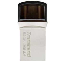USB Флешка 64GB Transcend JetFlash 890S Type-A/C 3.1 Gen 1 (3.0) OTG (TS64GJF890S) фото