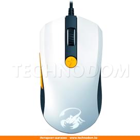 Мышка игровая проводная USB Genius Scorpion M8-610, White/Orange фото