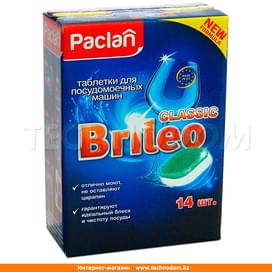 Paclan Brileo. CLASSIC Ыдыс жуғыш машиналарға арналған таблеткалары, 14 дн фото