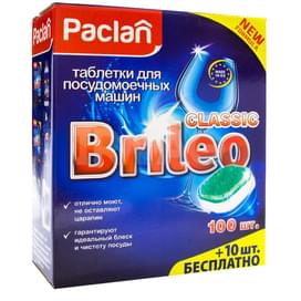 Paclan Brileo. CLASSIC Ыдыс жуғыш машиналарға арналған таблеткалары, 110 дн фото