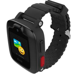 Детские смарт-часы с GPS трекером Elari KidPhone 3G Black фото