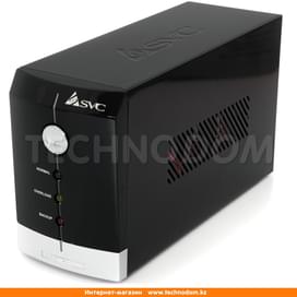 UPS SVC, 1000VA/600W, AVR:165-275В, 3Schuko, Black (V-1000-F) фото