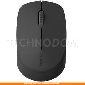 Мышка беспроводная USB/BT Rapoo M100 Silent, Dark Gray фото