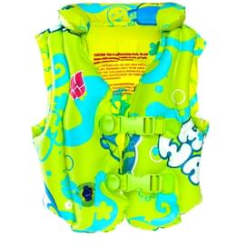 Жилет надувной Mad Wave Swimvest Mad Bubbles (Yellow) фото