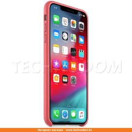 Чехол для iPhone XS Apple, Кожа, Peony Pink (MTEX2ZM/A) фото
