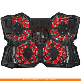 Охлаждающая подставка для ноутбука Trust GXT 278 YOZU до 17.3", Чёрный фото