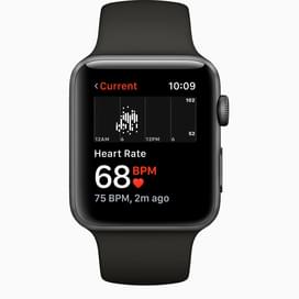 Смарт-часы Apple Watch Series 3 GPS 42mm Space Grey Aluminium Case with Black Sport Band фото