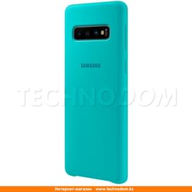 Чехол для Samsung Galaxy S10/G973, Silicone Cover, Green (EF-PG973TGEGRU) фото