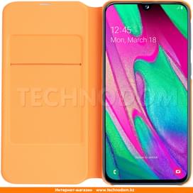 Чехол для Samsung Galaxy A40, Wallet Cover, White (EF-WA405PWEGRU) фото