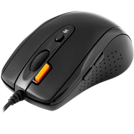Сымды тінтуір USB A4Tech N-70FX Black фото