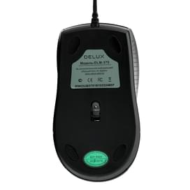 Мышка проводная USB Delux DLM-375OU Black фото