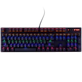 Клавиатура игровая проводная USB Rapoo V500PRO RGB, MX Blue фото
