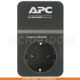 Сетевой фильтр APC, 1 роз CEE7 Schuko, Black (PM1WB-RS) фото