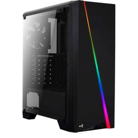 ПК корпус Aerocool Mini Cylon Minitower, window, Black mATX (Mini Cylon) фото
