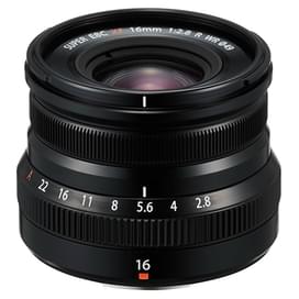 Объектив FUJIFILM FUJINON XF 16 mm f/2.8 R WR Black фото