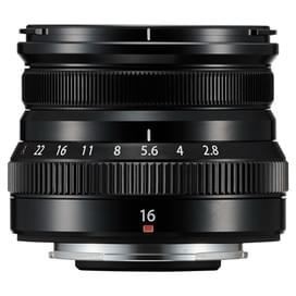 Объектив FUJIFILM FUJINON XF 16 mm f/2.8 R WR Black фото
