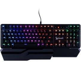 Клавиатура игровая проводная USB Bloody B975 RGB, LK Orange фото