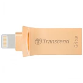 USB Флешка 64GB Transcend JetDrive Go 500 Type-A/Lightning 3.1 Gen 1 (3.0) Gold (TS64GJDG500G) фото