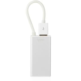 Адаптер USB to Ethernet Adapter, RJ-45, до 100 Мбит/с, Silver (99MO023204) фото